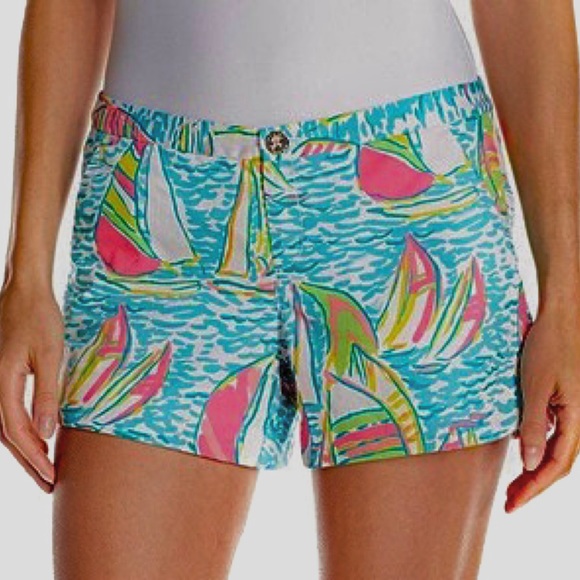 Lilly Pulitzer'You Gotta Regatta' Adie Shorts
